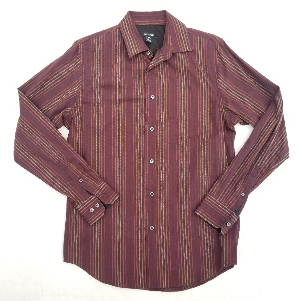 Van Heusen striped dress shirt Small